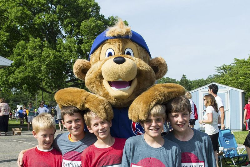 Clarkas the Cub buvo paskelbtas geriausiu MLB talismanu.