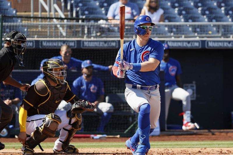 Joc Pedersen skär upp det mot Padres i Arizona.