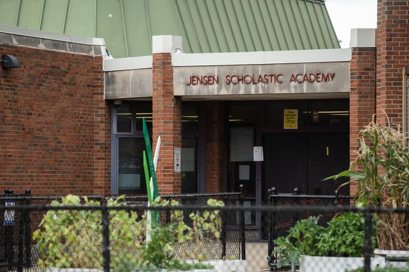 Jens Jensen Public School, au 3030 W. Harrison St., le mercredi après-midi, le 22 septembre 2021.