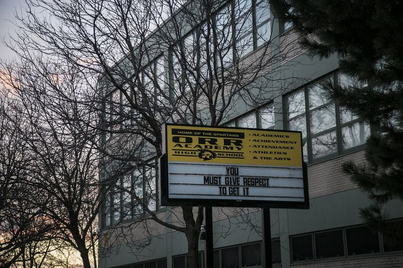 Orr Academy High School, 730 N. Pulaski Rd., juhib Academy of Urban School Leadership.