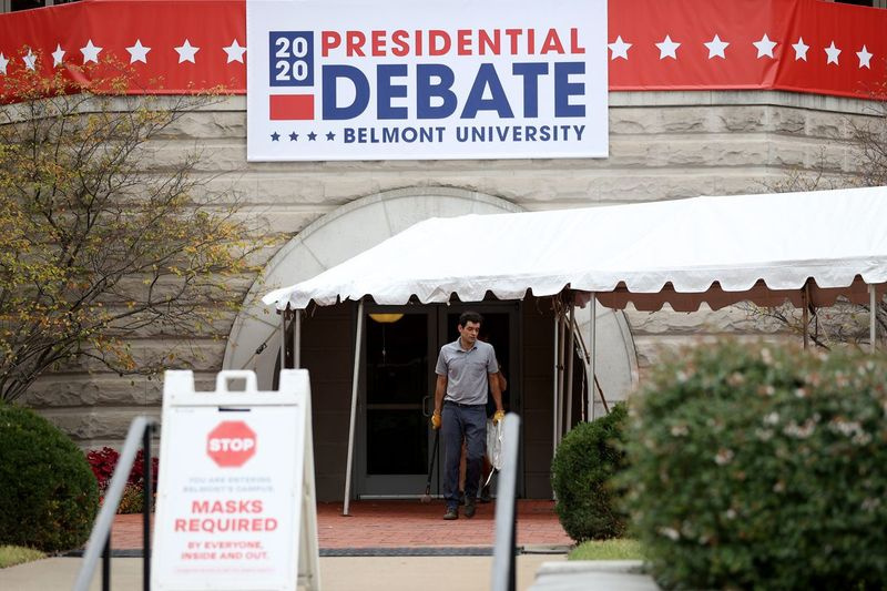 Nashville se připravuje na závěrečnou prezidentskou debatu před volbami