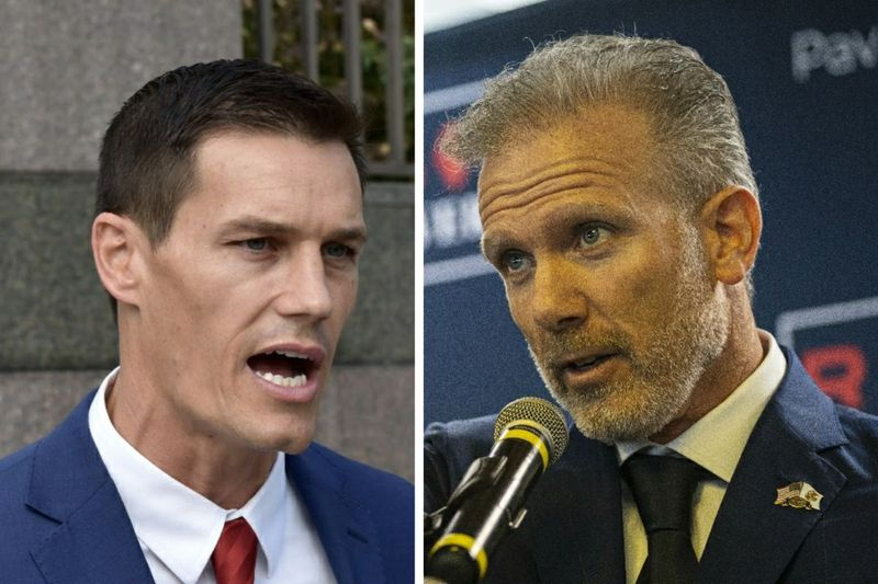 Le capital-risqueur républicain Jesse Sullivan, à gauche, en octobre ; L