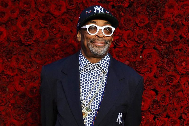 Spike Lee deltar i den stora invigningen av Tyler Perry Studios i Atlanta 2019.