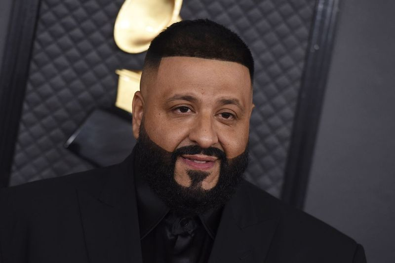 DJ Khaled přijíždí v lednu na 62. výroční předávání cen Grammy v Los Angeles.