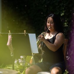 Joanna Schulz et trois autres cornistes ont formé le 