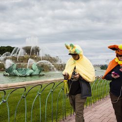 2019 Pokémon Go Fest starter i Grant Park, torsdag 13. juni 2019.