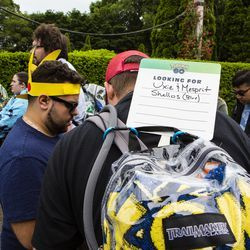 2019 Pokémon Go Fest starter i Grant Park, torsdag 13. juni 2019.