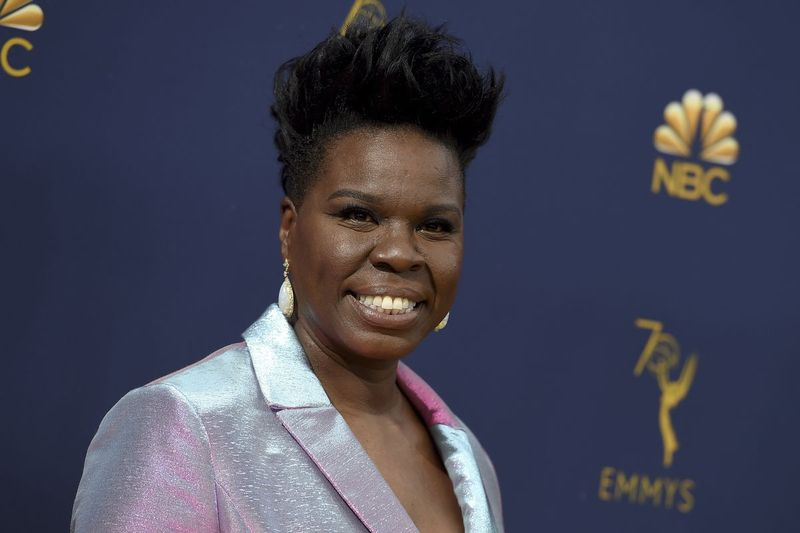 Leslie Jones di Anugerah Emmy Primetime ke-70 di Los Angeles pada 2018.