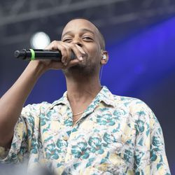 Berhana uppträder på Pitchfork Music Festival. | Colin Boyle/Sun-Times
