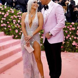 Jennifer Lopez, à esquerda, e Alex Rodriguez | Foto de Evan Agostini / Invision / AP