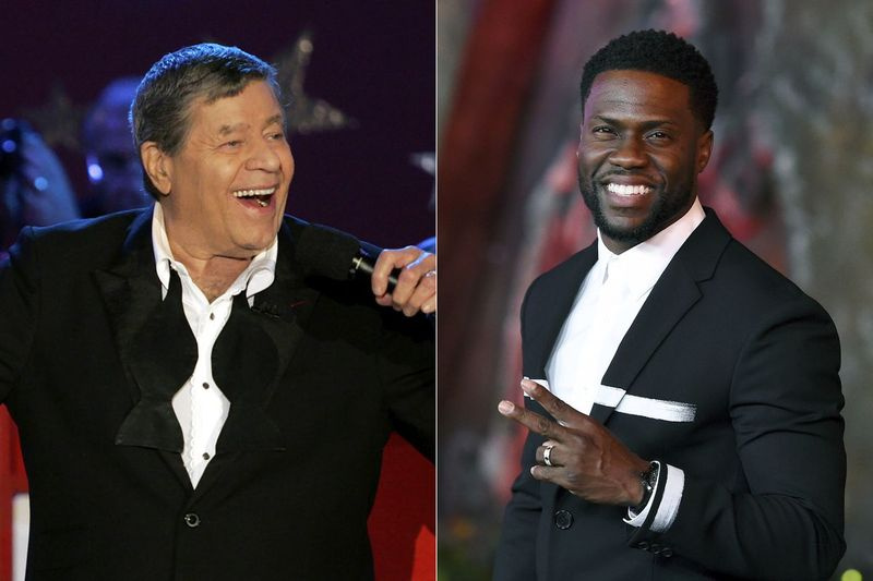 Kevinas Hartas rengia iš naujo sugalvotą internetinį lėšų rinkimą raumenų distrofijos asociacijai, kurią dešimtmečius vedė Jerry Lewisas.