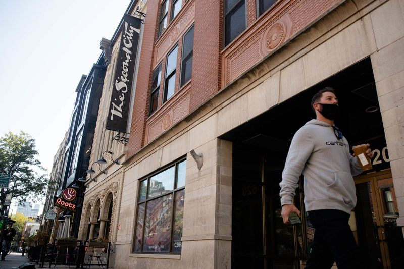 Casa clubului și școlii de comedie Second City din orașul vechi din Chicago, așa cum s-a văzut în octombrie anul trecut.