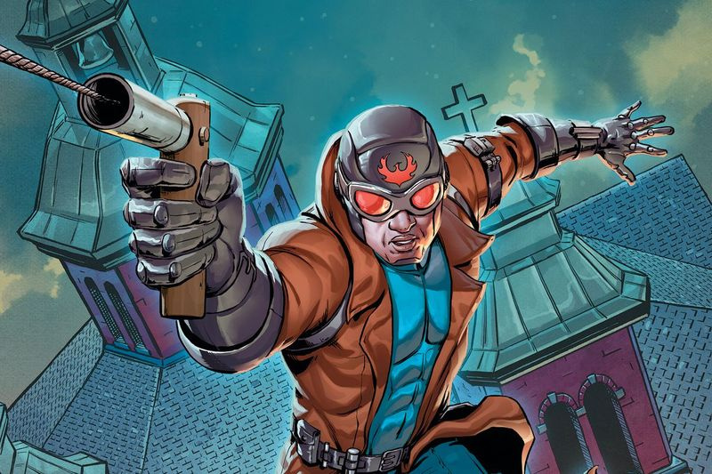 „Phantom Phoenix“ yra pirmoji Viskonsine įsikūrusios „Voyage Comics & Publishing“ komiksų knyga.