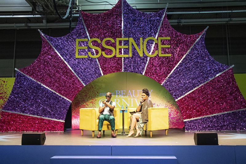 Dapper Dan (til venstre) optræder ved Essence Festival 2019 i New Orleans.