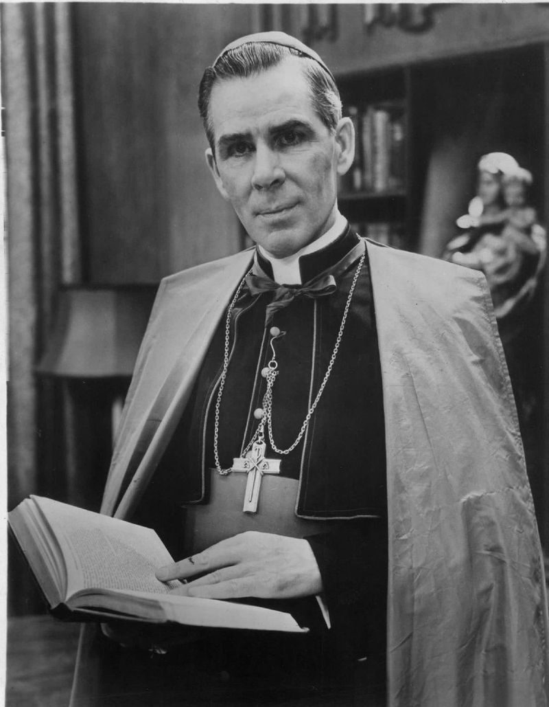 Wijlen bisschop Fulton Sheen.