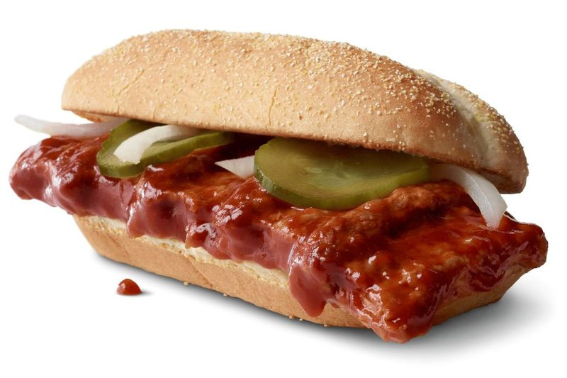 Le McRib est de retour chez McDonald