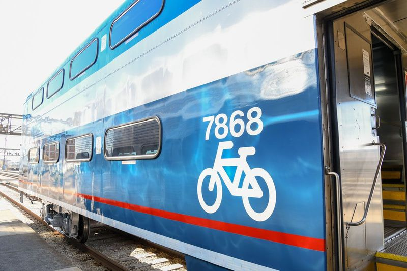 Metras nye Bike Car bærer 16 cykler. Det vil kun køre på Milwaukee District North Line indtil videre, men kan blive tilføjet til andre ruter.