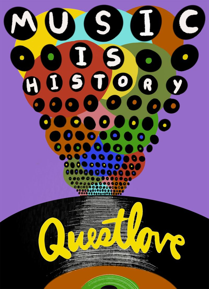 Tento obrázek vydaný Abrams Books ukazuje Music Is History od Questlove.