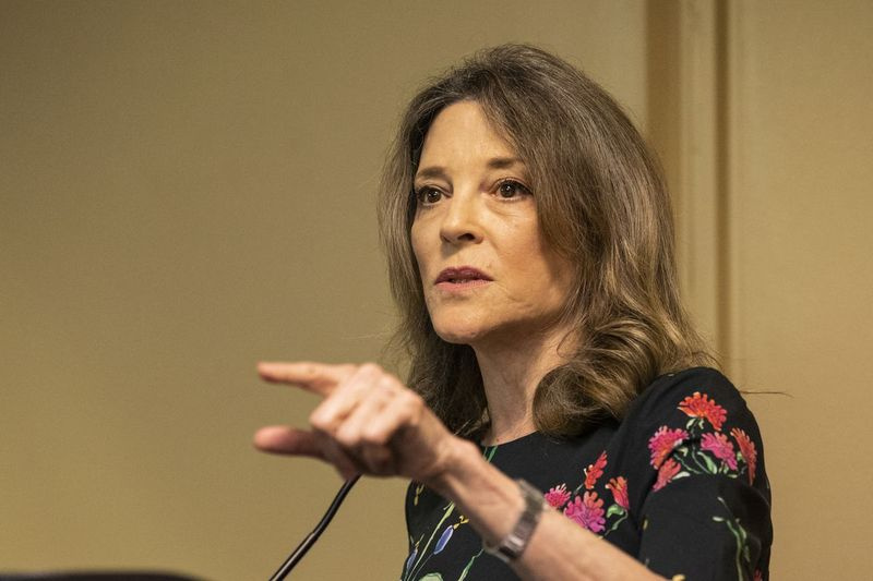 Demokratična predsedniška upa Marianne Williamson
