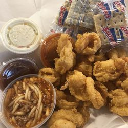 Udang dari Udang Teluk Haire di Auburn Gresham. | Ji Suk Yi/ Sun-Times
