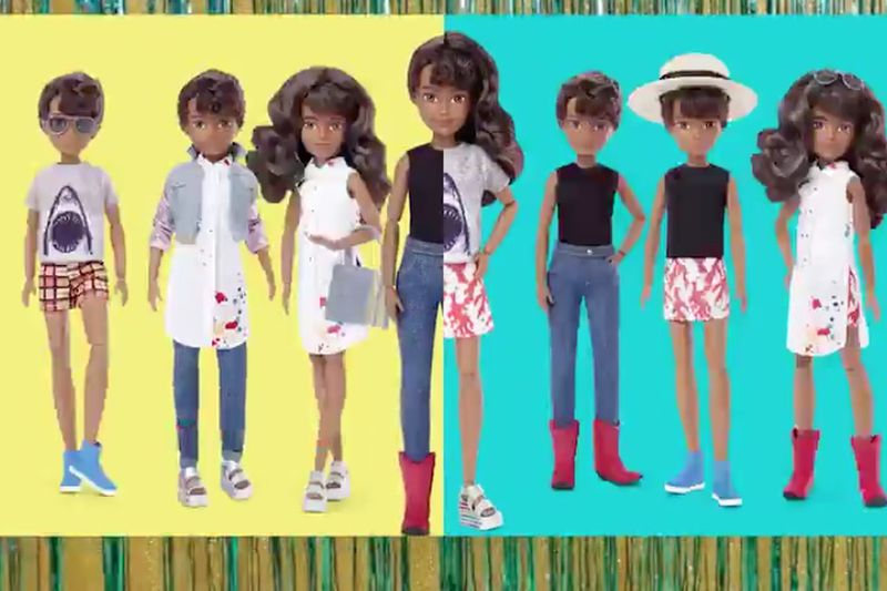 Mattel telah memperkenalkan barisan anak patung neutral jantina.