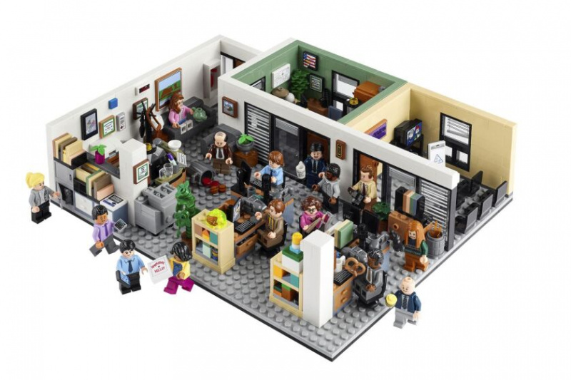   Cette photo montre l'ensemble Lego 'The Office' de 1 164 pièces. De nombreux ensembles pour grands enfants sont disponibles pour plaire aux constructeurs adultes en cette saison des fêtes.