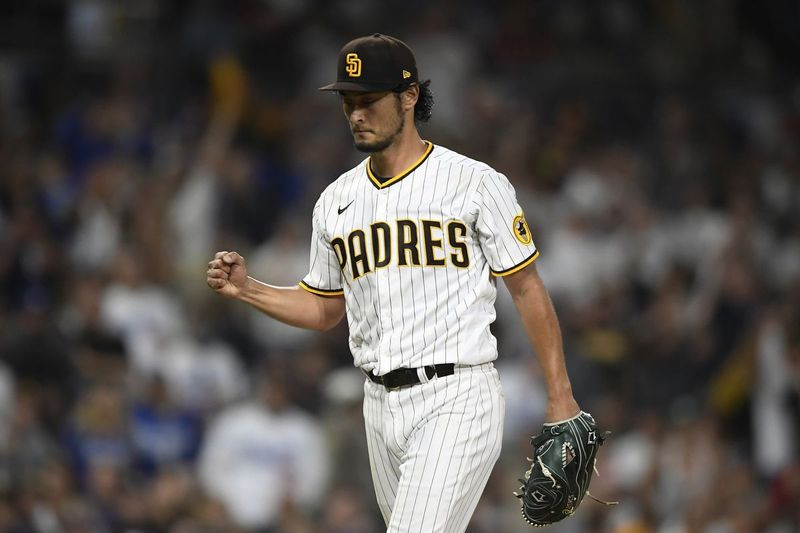 Yu Darvish Padres osiągnął 1500 przekreśleń na nosie w 197 startach.