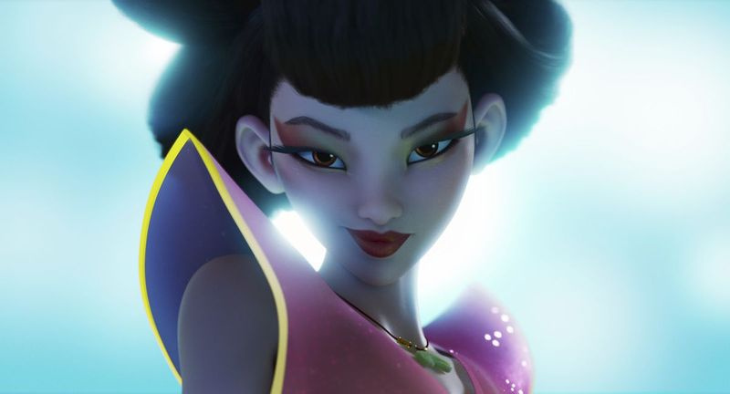 Chang’e on müütiline kuujumalanna (häälega Phillipa Soo) filmis Üle Kuu.
