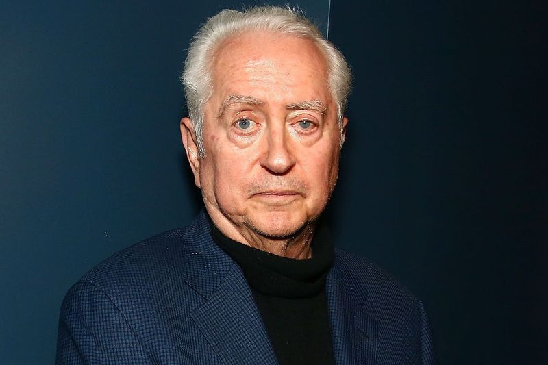 Kino kūrėjas Robertas Downey, Sr pozuoja nuotraukoms per filmą „Vakaras su Robertu Downey, Sr.“ Kino forume 2016 m. gegužės 20 d. Niujorke.