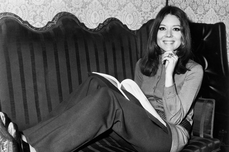 Британска глумица Дајана Риг је на слици 1970. Њена ћерка Рејчел Стирлинг рекла је да је Риг умрла у четвртак од рака који је дијагностикован у марту.