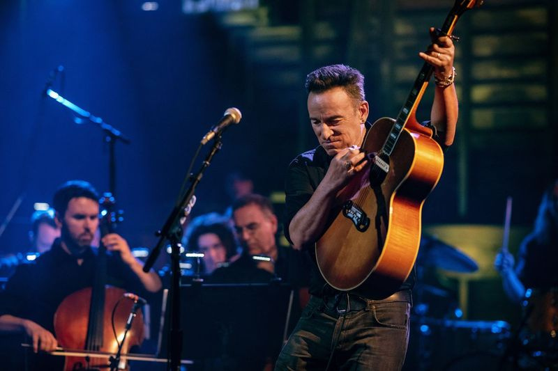 Bruce Springsteen i en scene fra dokumentaren Western Stars.