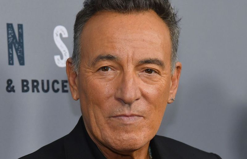 Bruce Springsteen deltar på spesialvisningen av Western Stars i New York på Metrograph forrige uke i New York City.