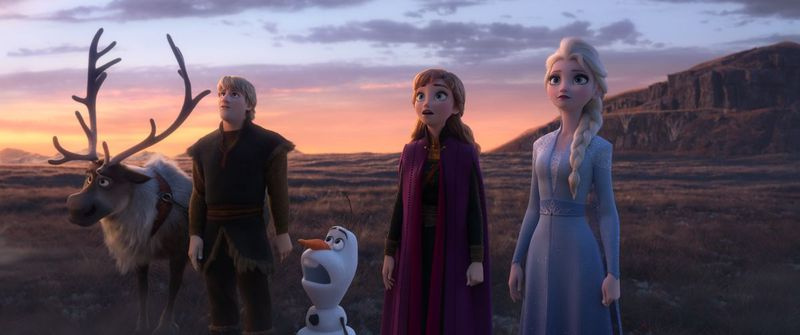 Ešte z filmu Frozen II