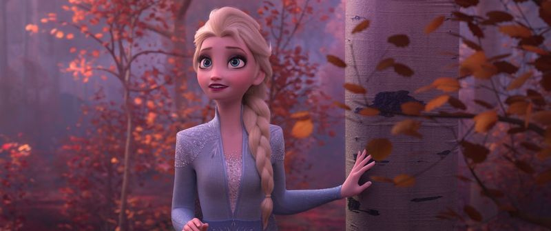 Ešte z filmu Frozen II