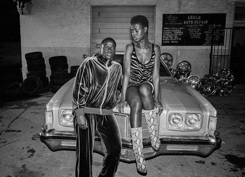 Daniel Kaluuya jako Slim i Jodie Turner-Smith jako Królowa w filmie Queen & Slim, w reżyserii Meliny Matsoukas.