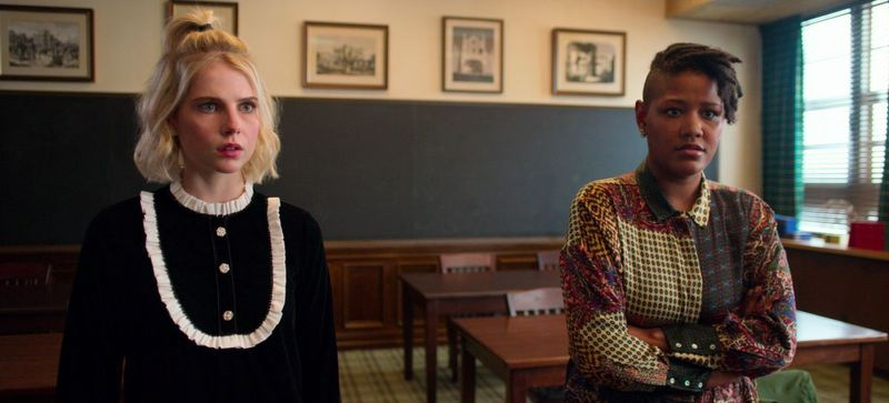 Lucy Boynton (levo) in Rahne Jones sta med bolj gledljivimi igralci v The Politician.