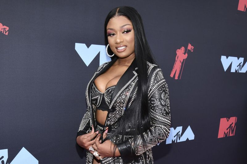 ミーガンジースタリオンは、2019年にニュージャージー州ニューアークで開催されるMTV Video MusicAwardsに到着します。