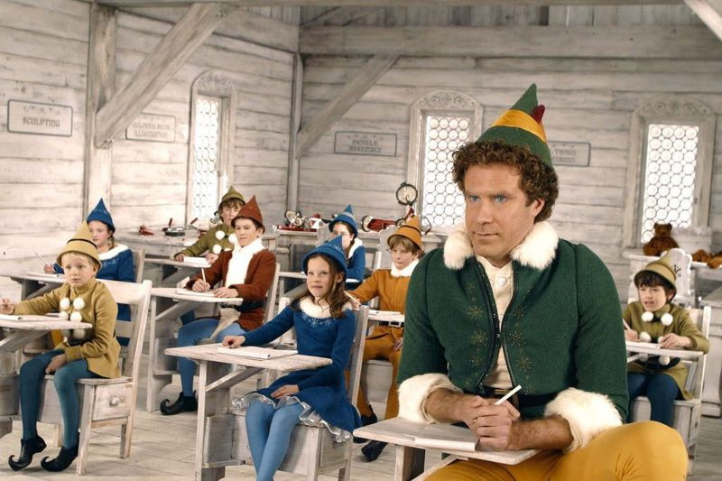 Will Ferrell spielt Buddy the Elf in New Line Cinemas Elf. | Alan Markfield/New Line Productions/AP