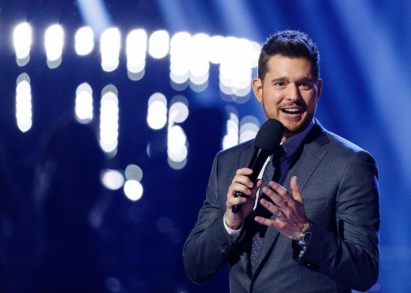 Michael Buble en los premios JUNO Awards en marzo en Vancouver, Canadá. | imágenes falsas