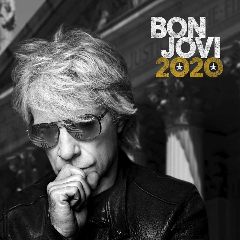 Šajā Island Records izdotajā vāka attēlā redzams Bon Jovi 2020. gada izlaidums.