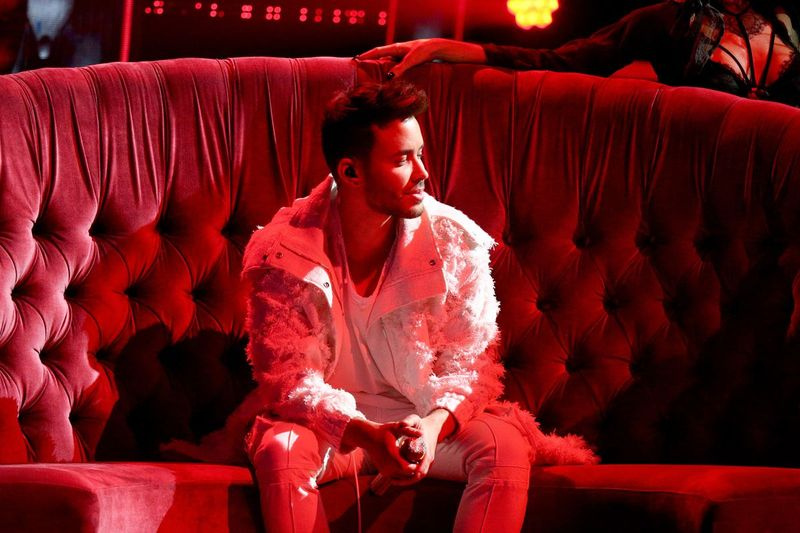 Prince Royce aux Latin American Music Awards 2018 à Hollywood.