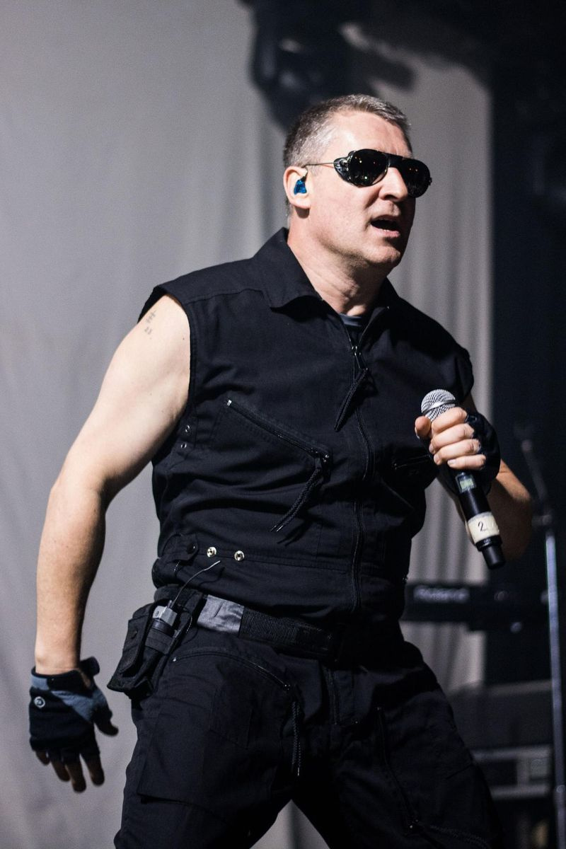 Richard Jonckheere (Richard 23) do Front 242. | JILL GRANT