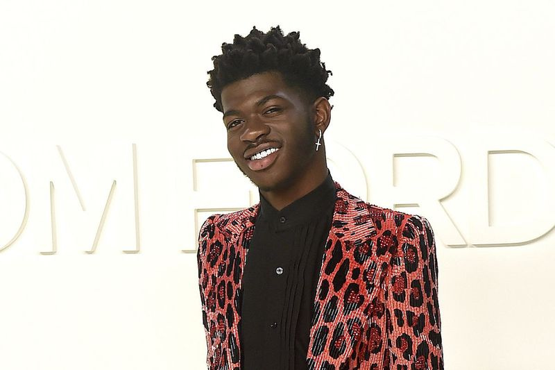 Lil Nas X participă la spectacolul Tom Ford de la Milk Studios în timpul NYFW toamnă/iarnă 2020 din Los Angeles.
