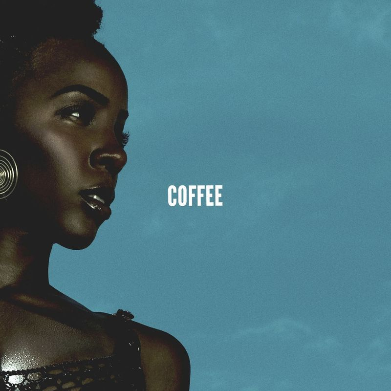 Questa immagine di copertina pubblicata da KTR Records mostra Coffee un singolo di Kelly Rowland.