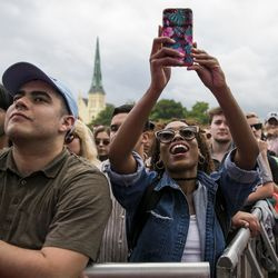 Dag et af Pitchfork Music Festival. | Ashlee Rezin/Sun-Times