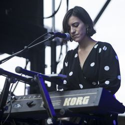 Mount Kimbie på dag ét af Pitchfork Music Festival. | Ashlee Rezin/Sun-Times
