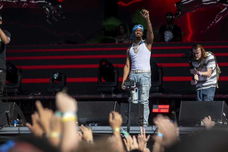 Benny the Bucher vystupuje v tretí deň letného festivalu Smash v Douglass Parku v nedeľu 22. augusta 2021. | Tyler LaRiviere/Sun-Times