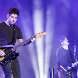 Fall Out Boy uzstājas Wrigley Field. | Ešlija Rezina/Sun-Times