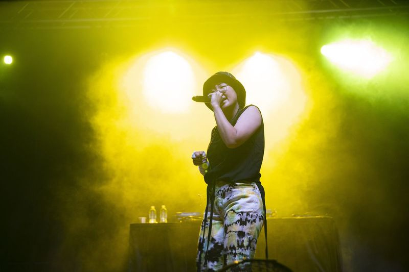 Yaeji se presenta el primer día del Pitchfork Music Festival, el viernes 10 de septiembre de 2021.