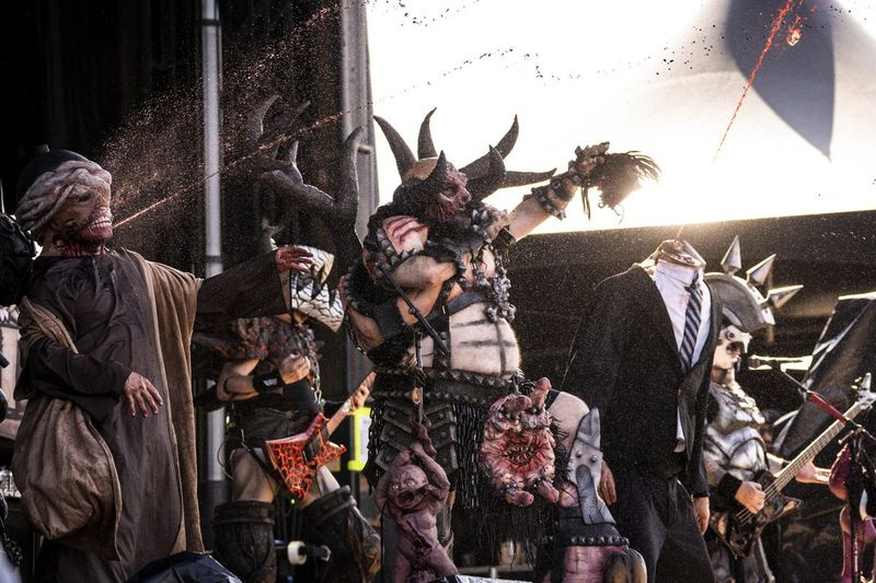 Gwar optræder på dag 3 af Riot Fest i Douglass Park, lørdag eftermiddag den 18. september 2021.